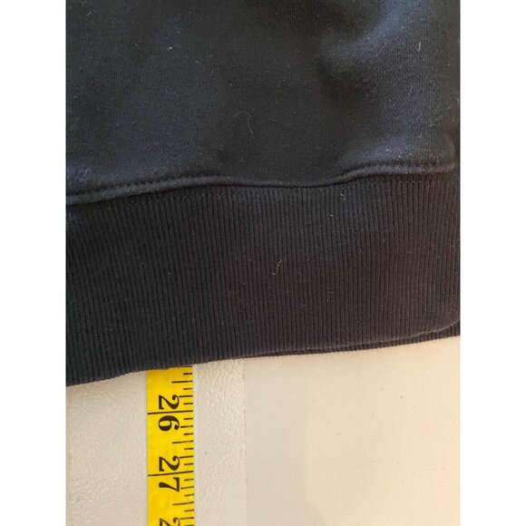 H&M Oversized Fit Black Sweatshirt With Graphic Print Medium - Picture 5 of 8